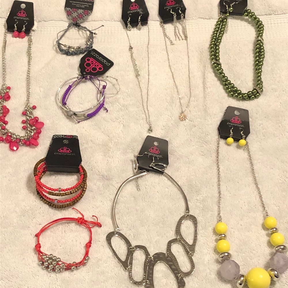 New paparazzi mixed lot of 10 items